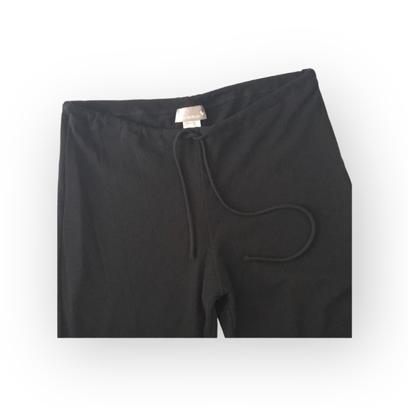 new Papillon Blanc 🝮 Semi Sheer Comfy Lounge Pant 🝮 Versatile Evening 🝮 Black - Picture 7 of 16